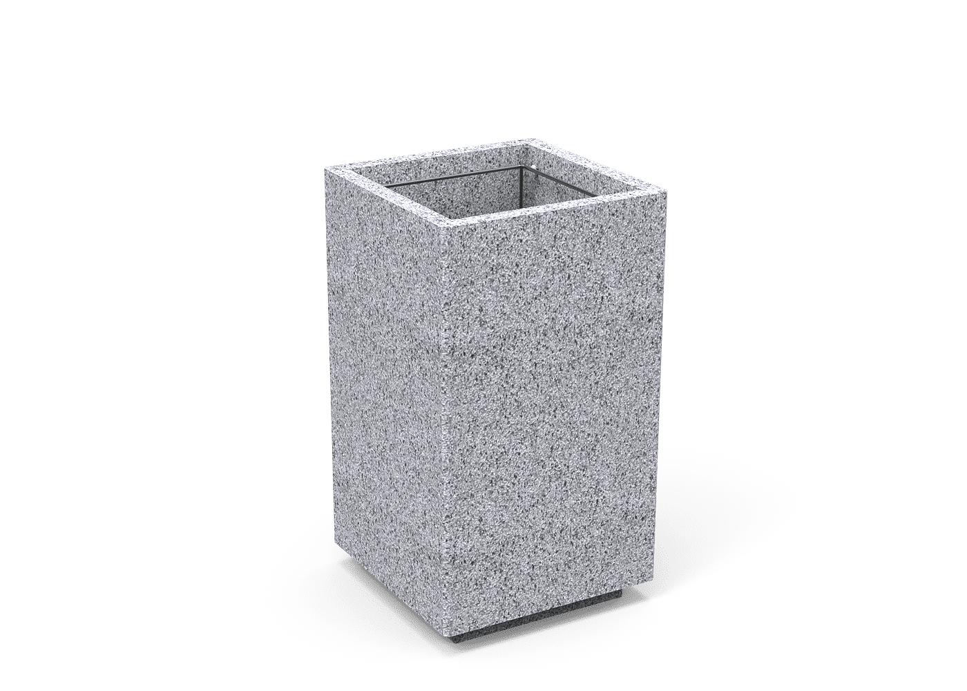 Papelera rectangular pequeña de papel, contenedor  – Grandado